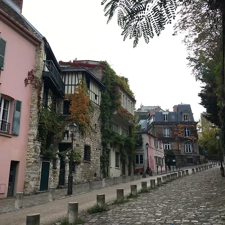 Montmartre En Rez-de-jardin * Париж