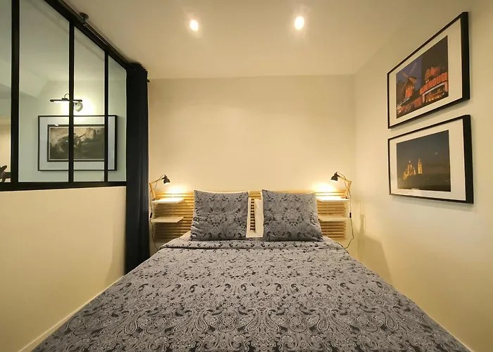 Montmartre En Rez-de-jardin Apartmán