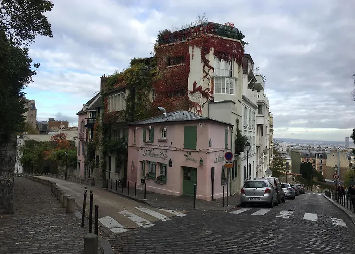 Montmartre En Rez-de-jardin Apartmán Paříž