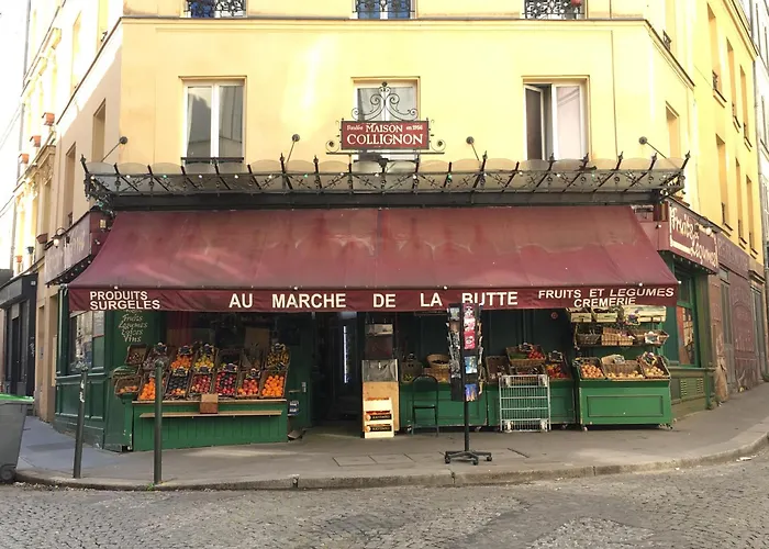 Montmartre En Rez-de-jardin Apartmán Paříž